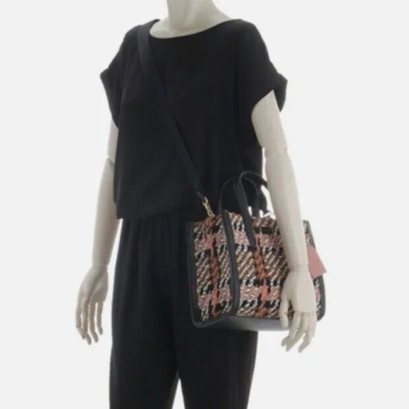 【kate spade】Manhattan Plaid Small Tote